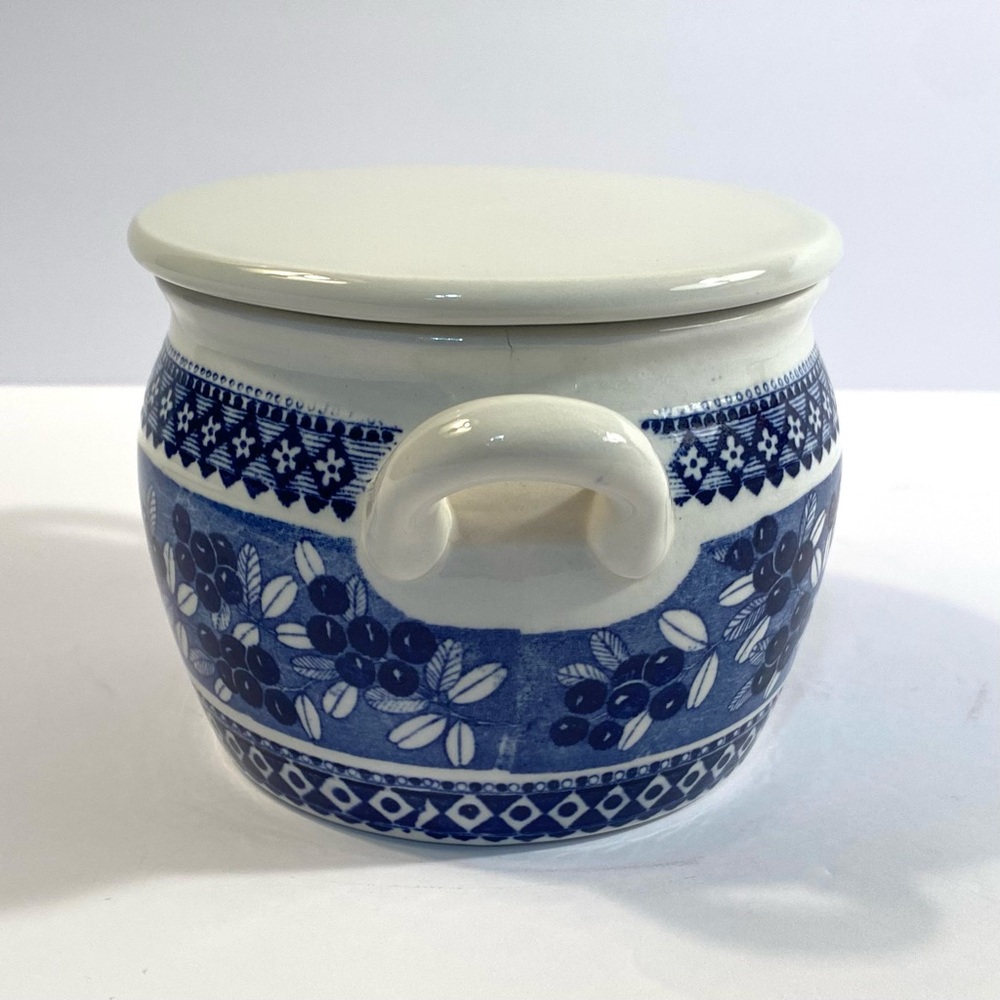 Vintage Arabia Finland Lingonberry Ceramic Butter Jam Jar Pot Raija Uosikkinen - Picture 5 of 14